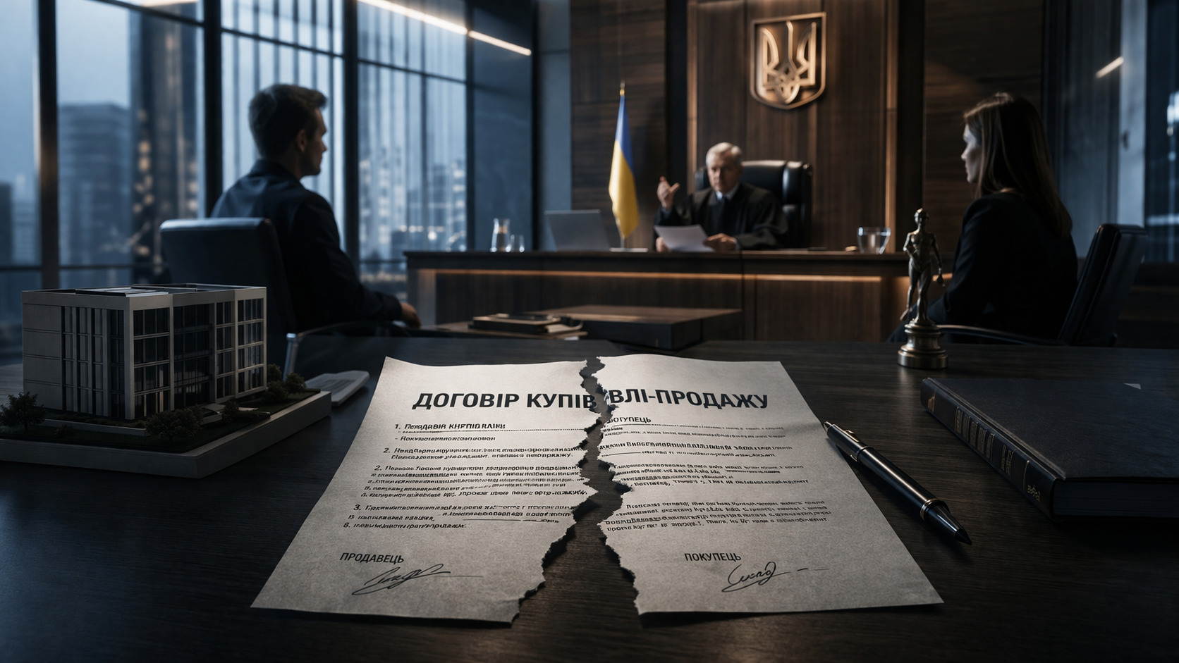 Оспорювання договору купівлі-продажу в господарському суді.