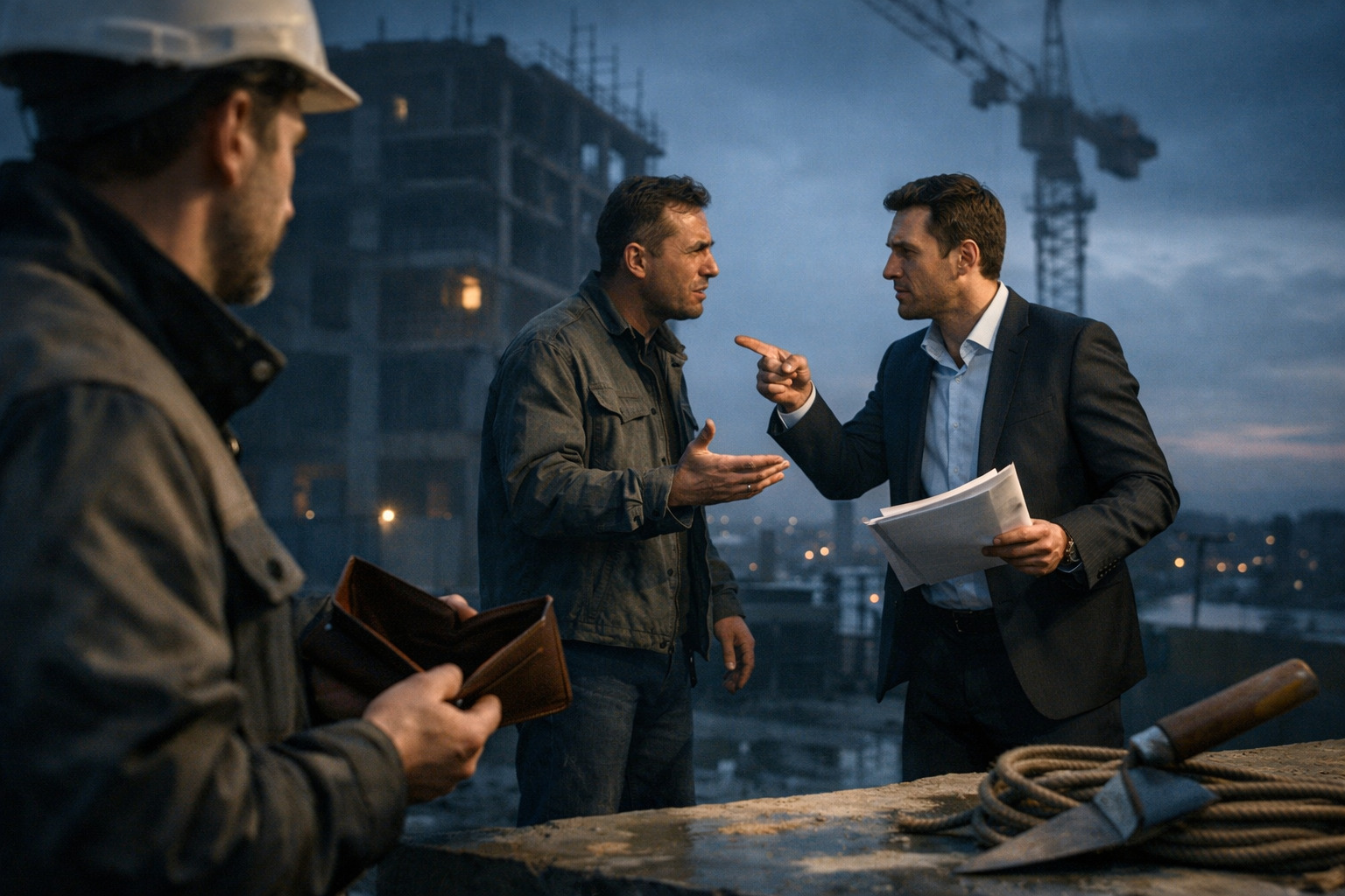 Стягнення боргу за договором підряду.